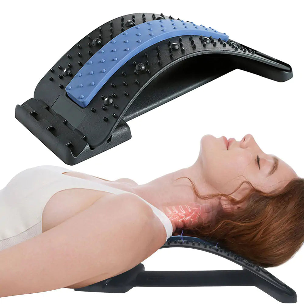 Neck trigger point therapy stretcher