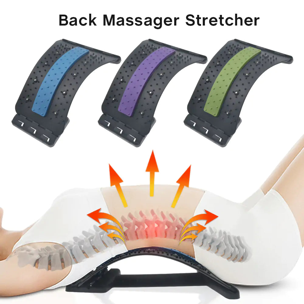 Neck trigger point therapy stretcher